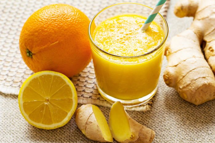 Frisch gepresster Orangensaft bei Speicherkrankheiten